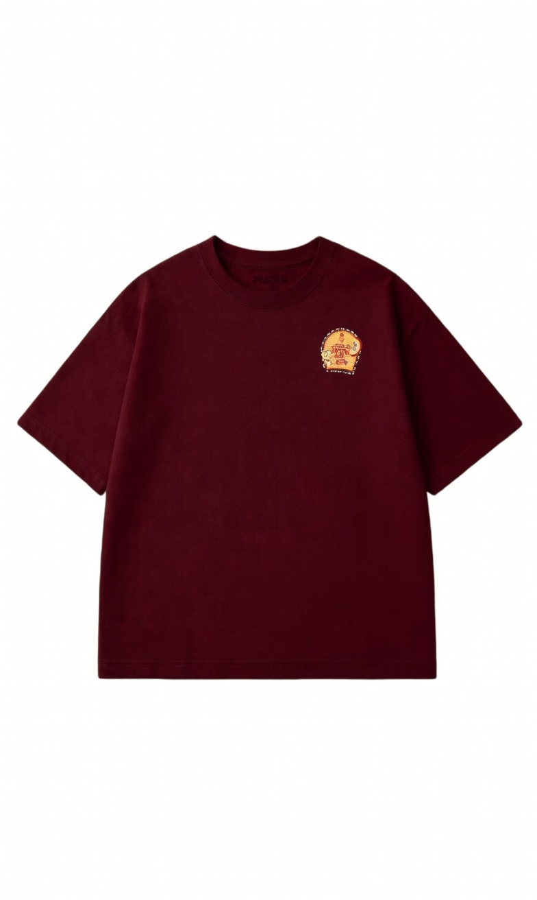 Pohela Boishakh Half Sleeve Printed - T Shirt  (Barn Owl) 2