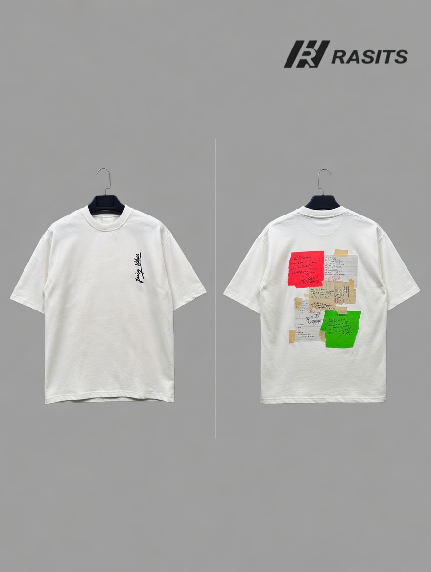 Juicy Vibes – Abstract Patchwork T-Shirt 5