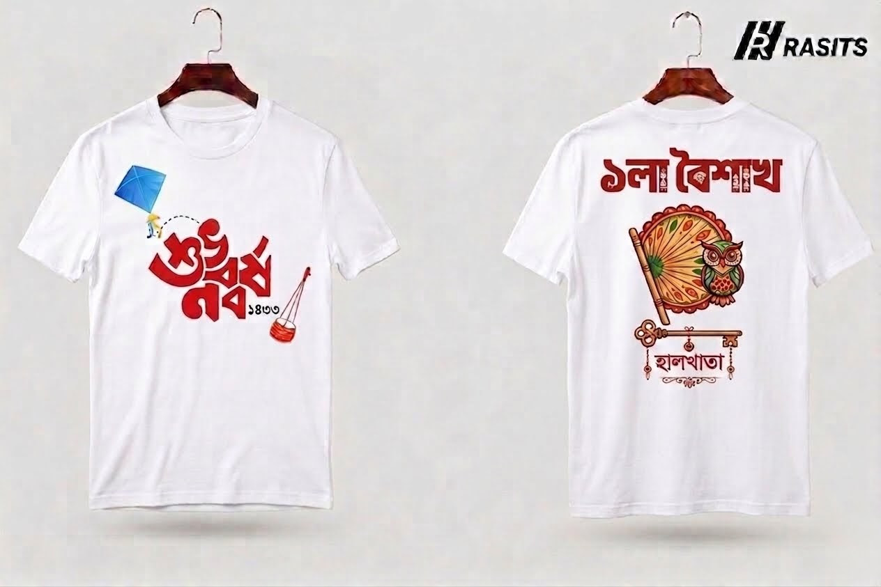 Pohela Boishakh special customised T-shirt🔥 4