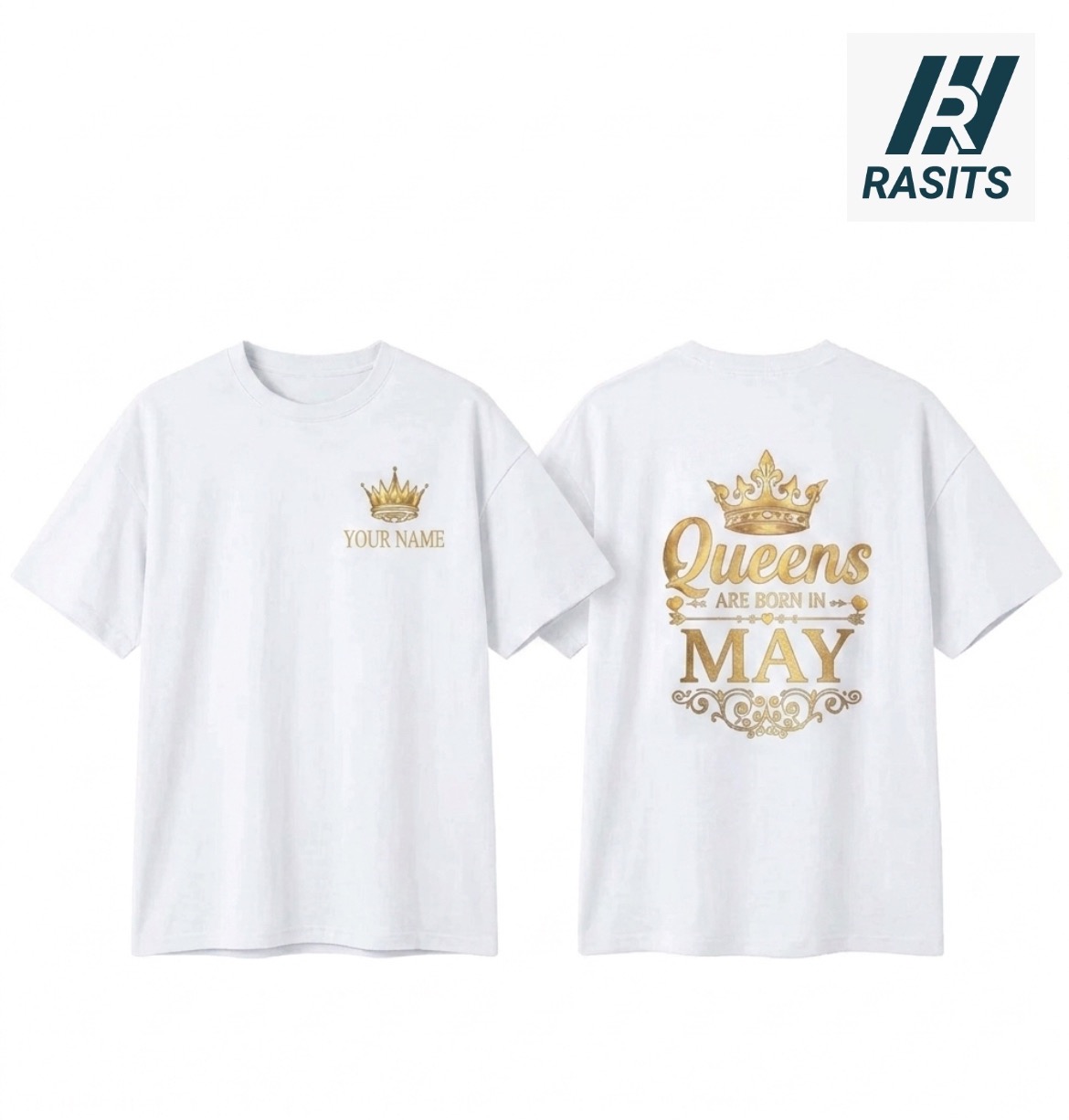 The Crown Series: Birthday Queen Drop-Shoulder👑🎉 3