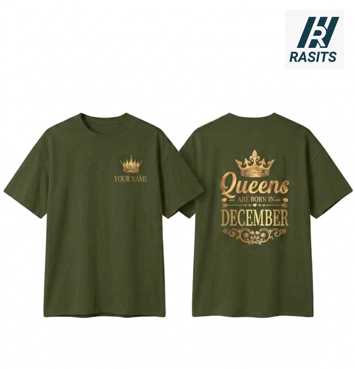 The Crown Series: Birthday Queen Drop-Shoulder👑🎉 5
