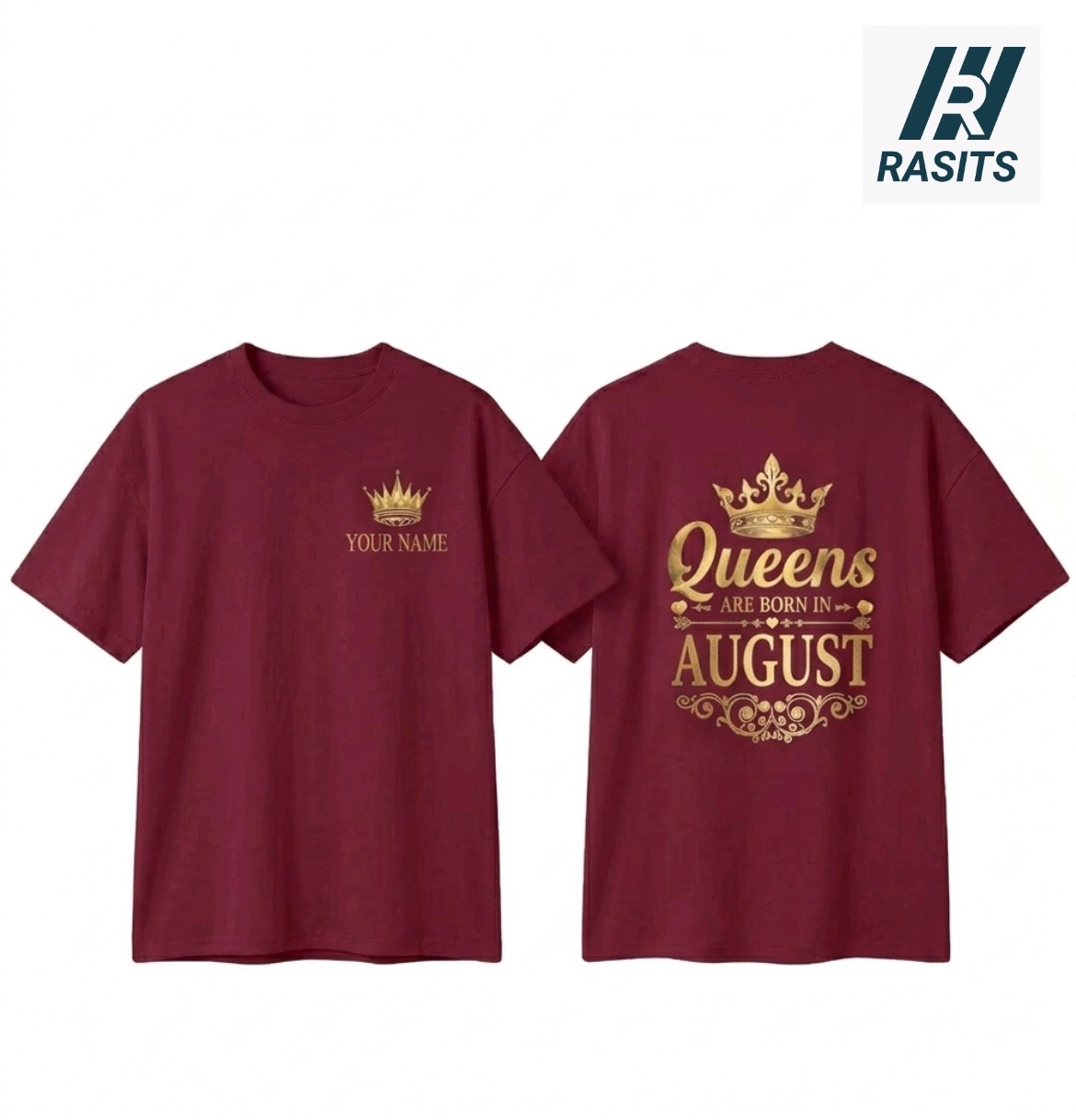 The Crown Series: Birthday Queen Drop-Shoulder👑🎉 6