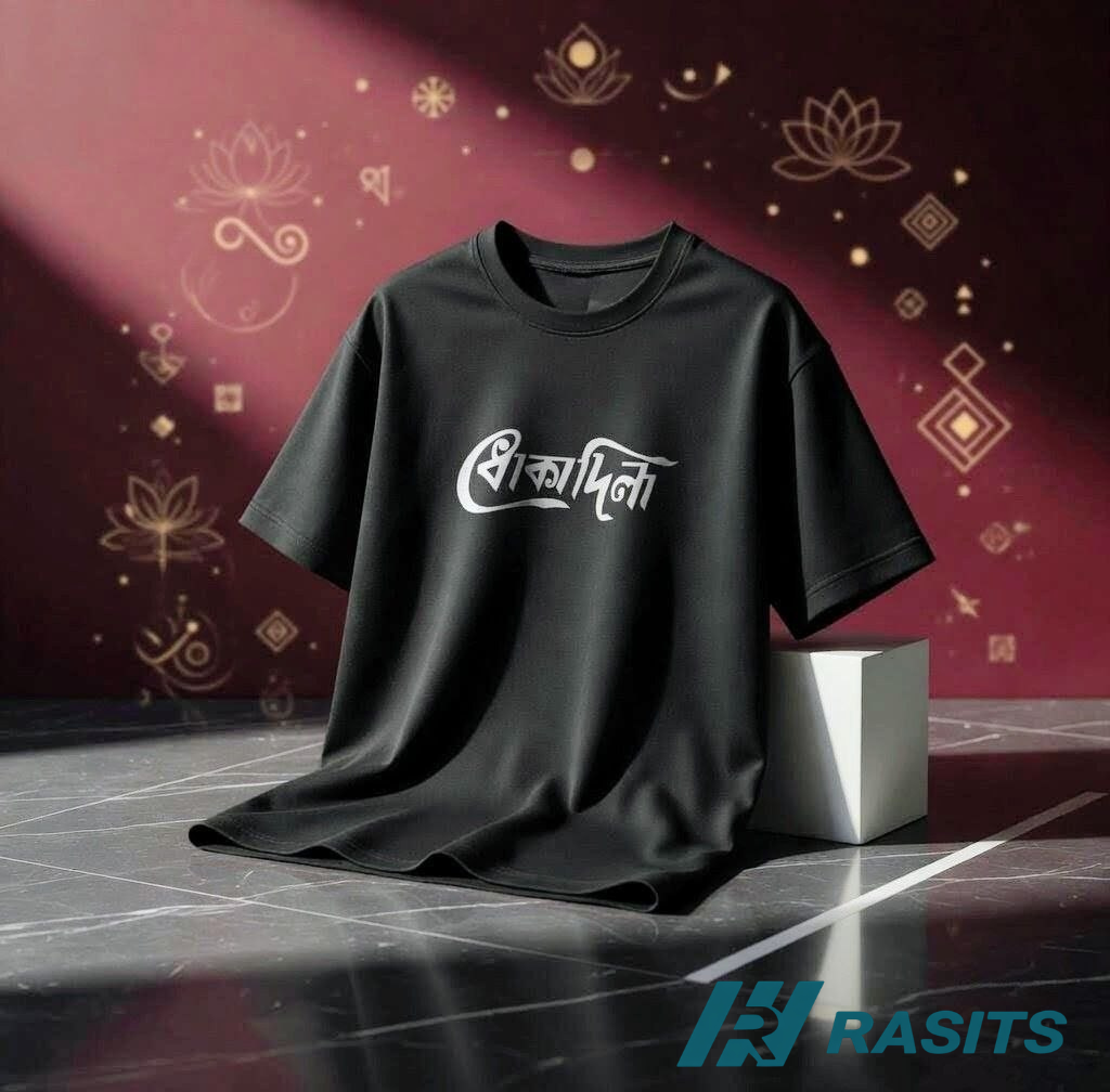 Dhoka Dila Premium Tees – 180+ GSM Drop Shoulder Collection 2