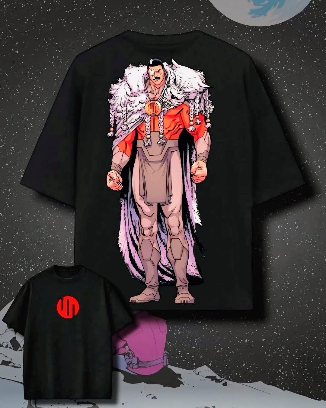 Invincible Collection – 180+ GSM Drop Shoulder Graphic Tees 5