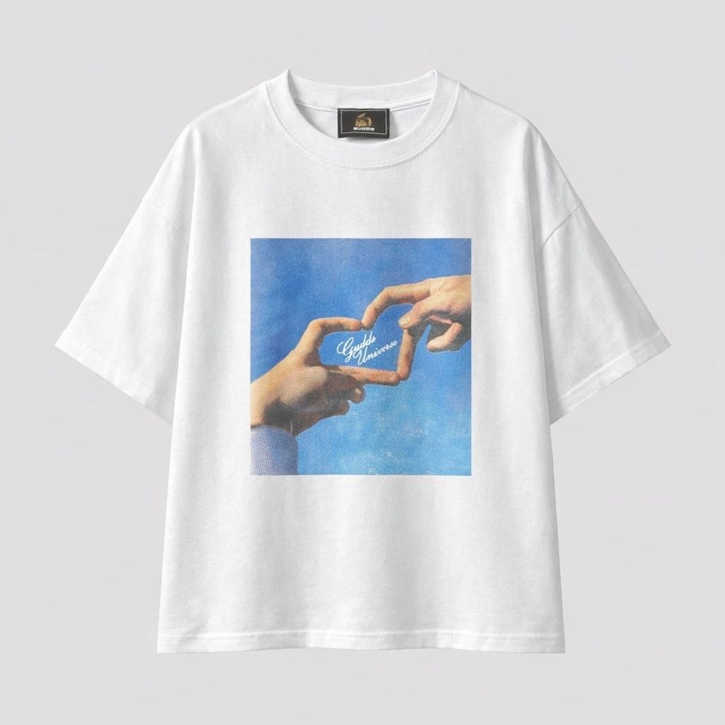 Aesthetic Love Tee – 180+ GSM Guide to the Universe Drop Shoulder Collection 2