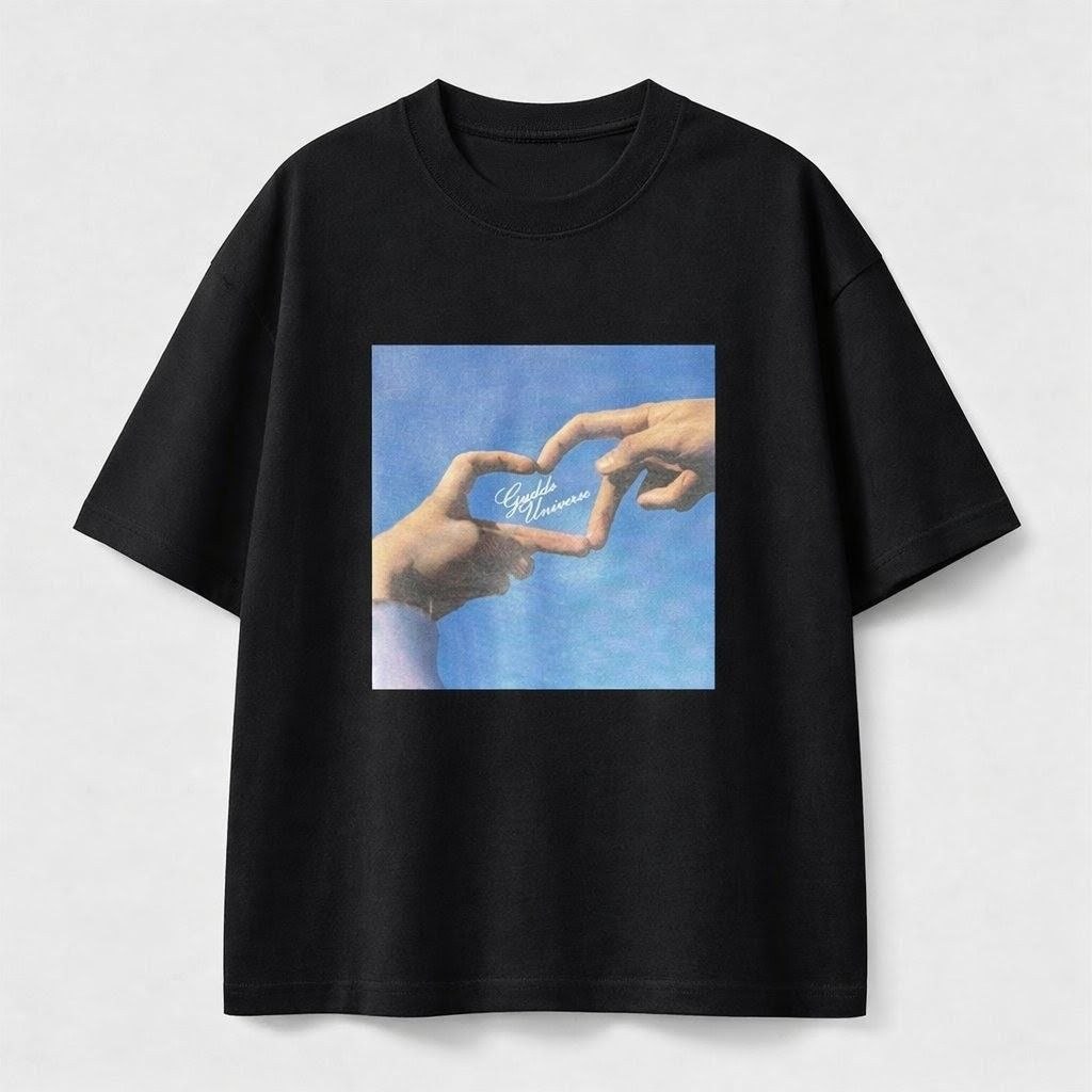 Aesthetic Love Tee – 180+ GSM Guide to the Universe Drop Shoulder Collection 3