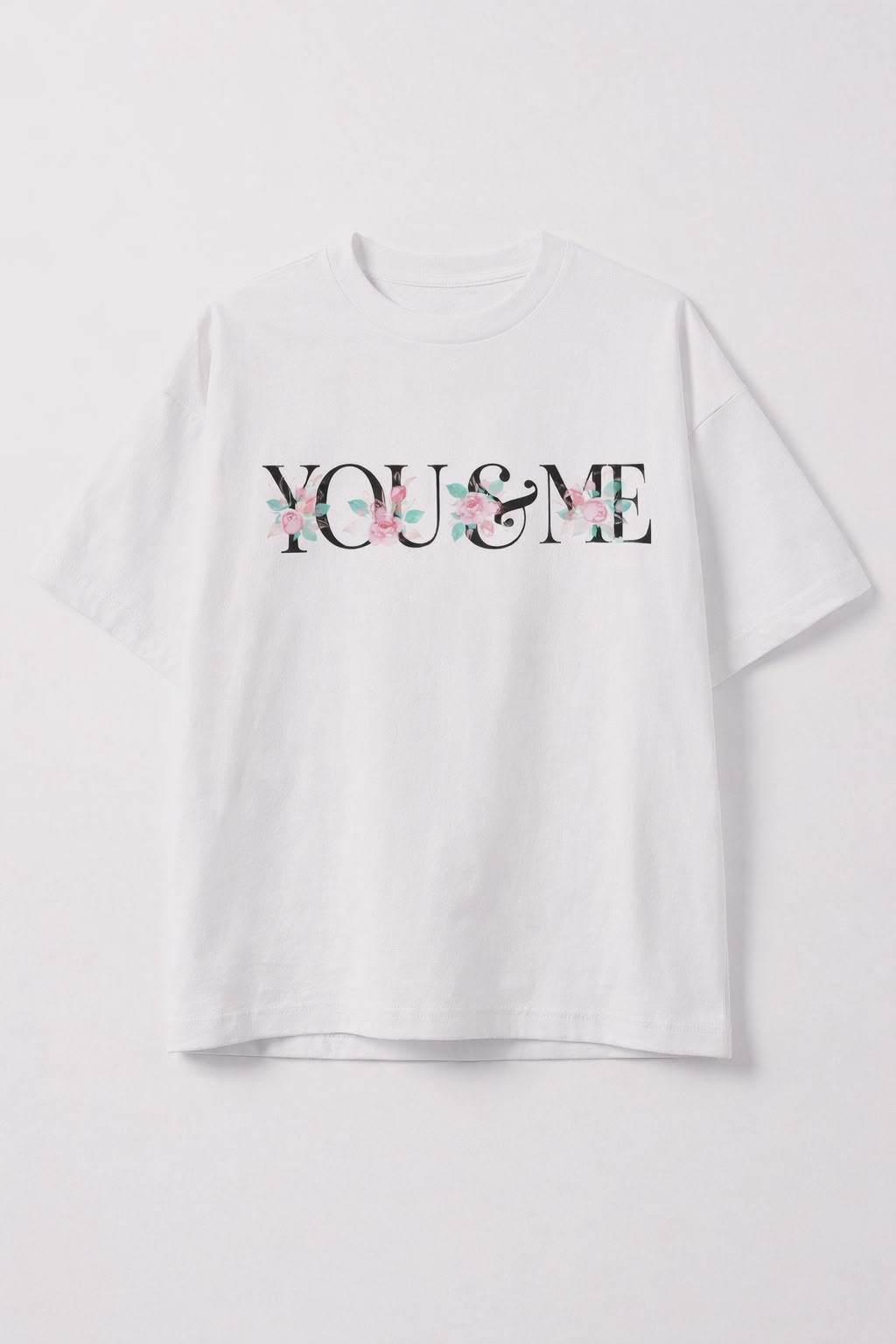 Women’s Floral Empowerment Collection – 180+ GSM Drop Shoulder Tees 3