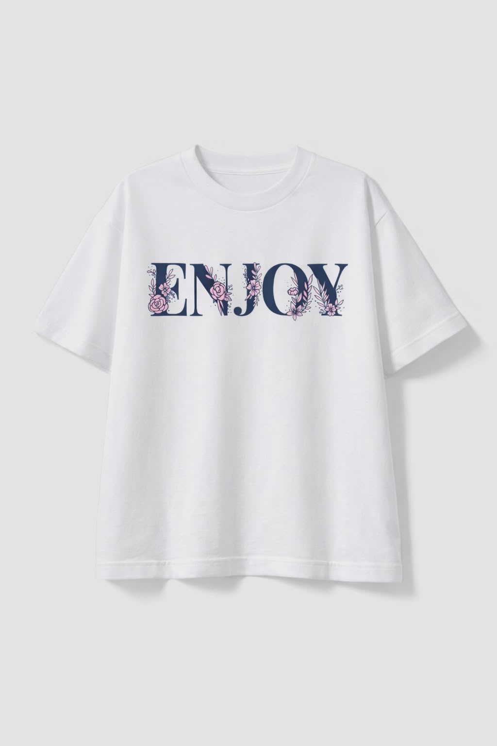 Women’s Floral Empowerment Collection – 180+ GSM Drop Shoulder Tees 4