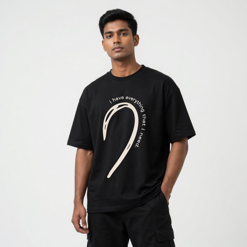 You + Me  Couple 180+ GSM Oversized Tees combo 3
