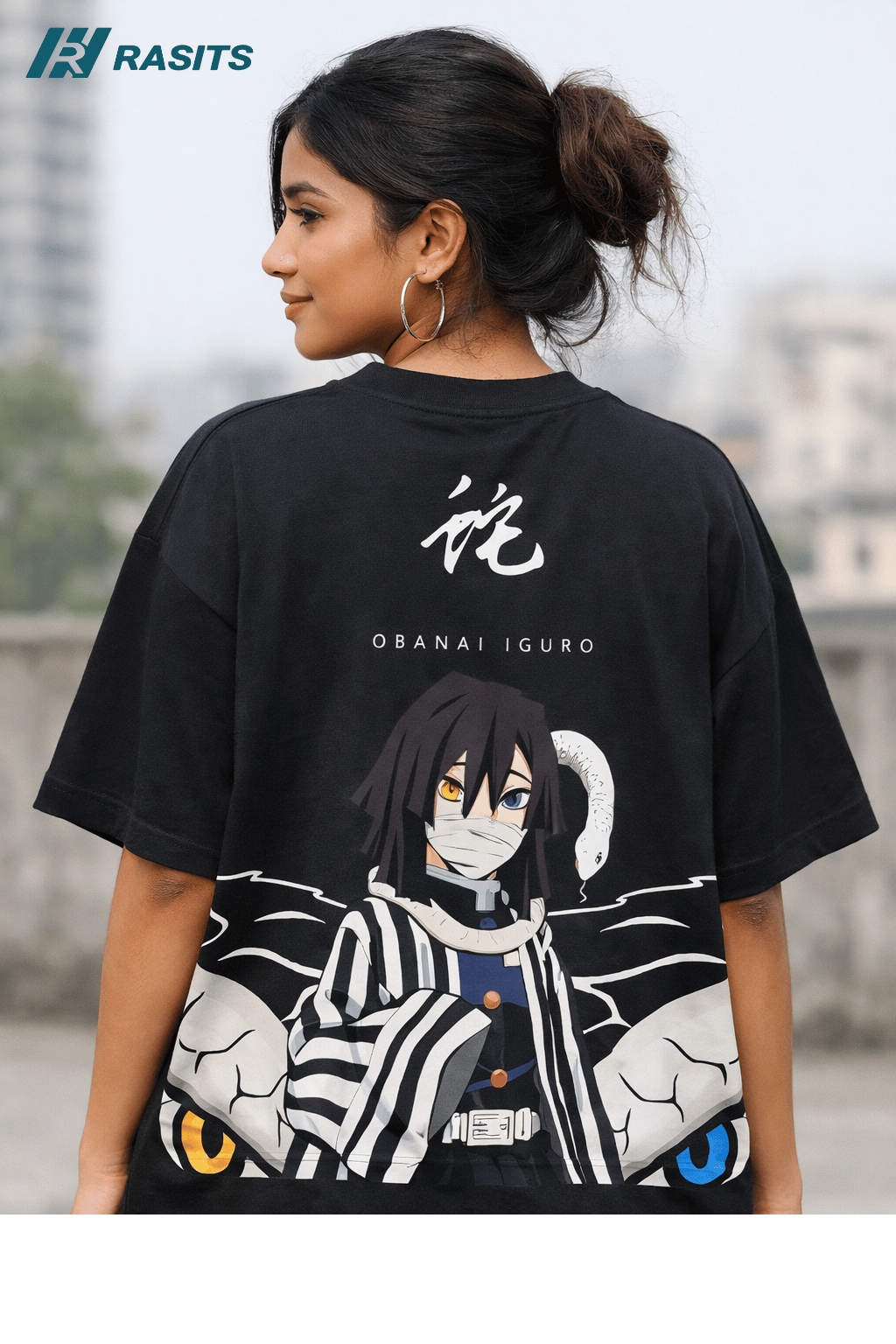 Serpent Hashira Tee   Obanai Iguro 3