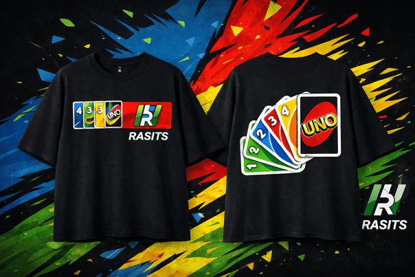 UNO Vibes Tee – 180+ GSM– Game Night Essential 2