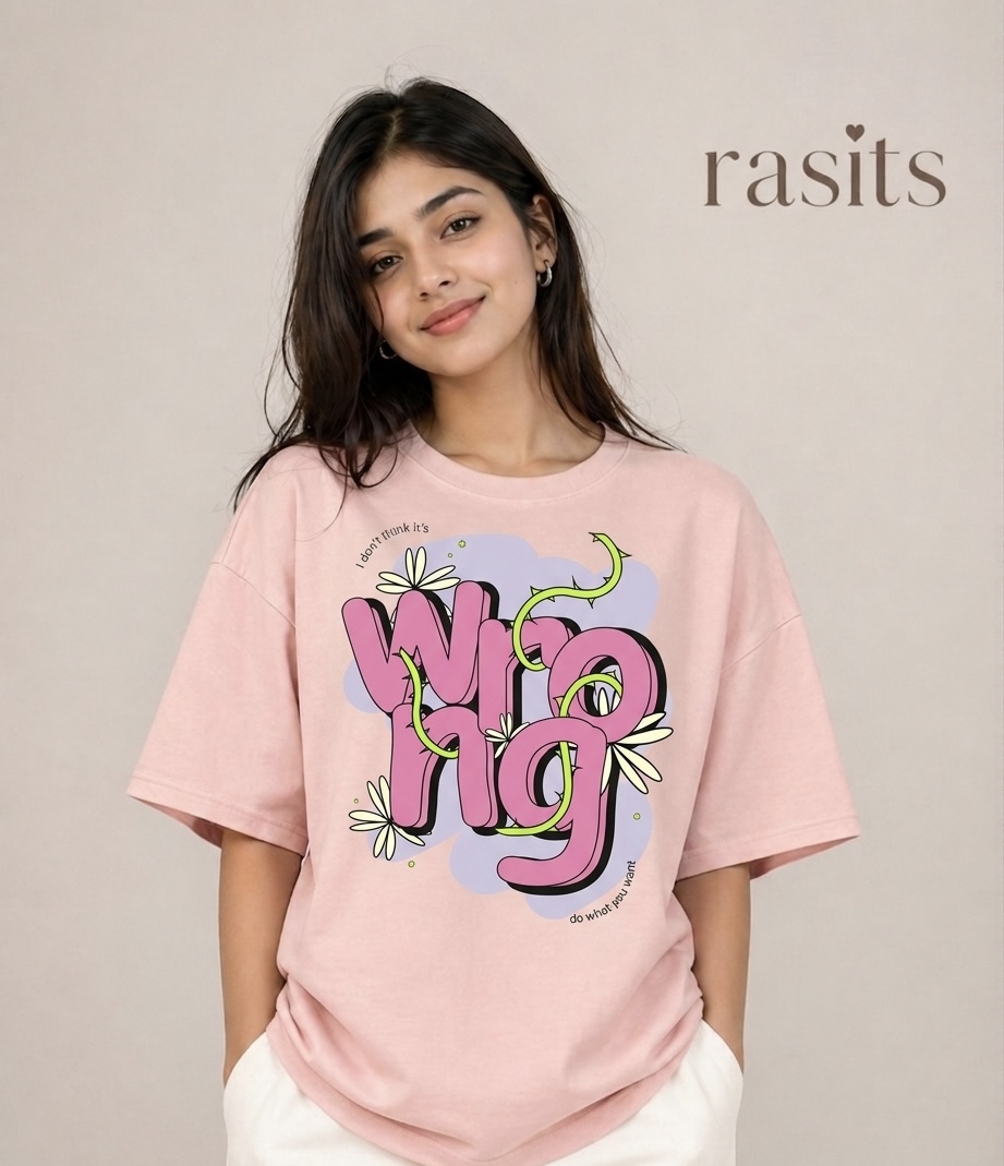 Rasits | PINK ADDITION | Girls Drop shoulder💖 7
