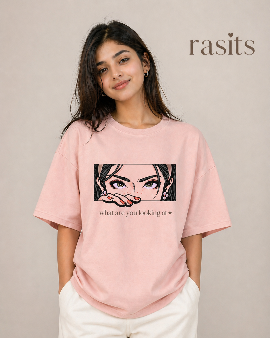 Rasits | PINK ADDITION | Girls Drop shoulder💖 4