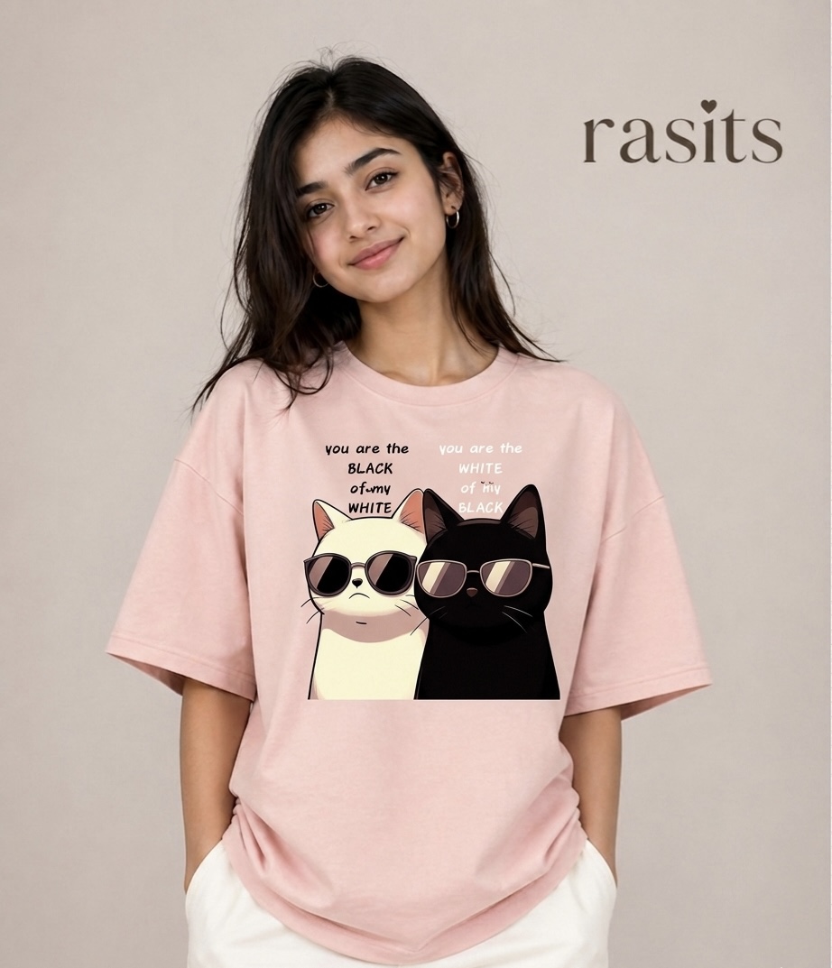 Rasits | PINK ADDITION | Girls Drop shoulder💖 5