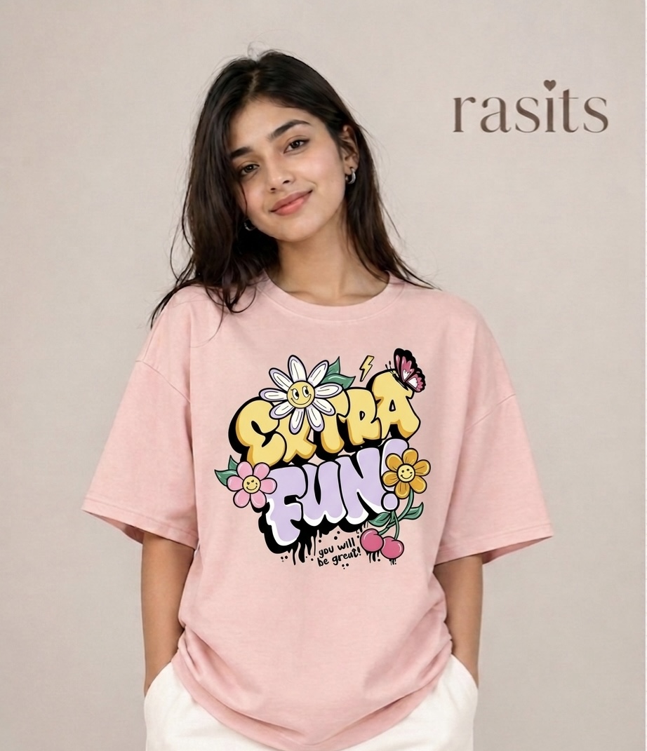 Rasits | PINK ADDITION | Girls Drop shoulder💖 13