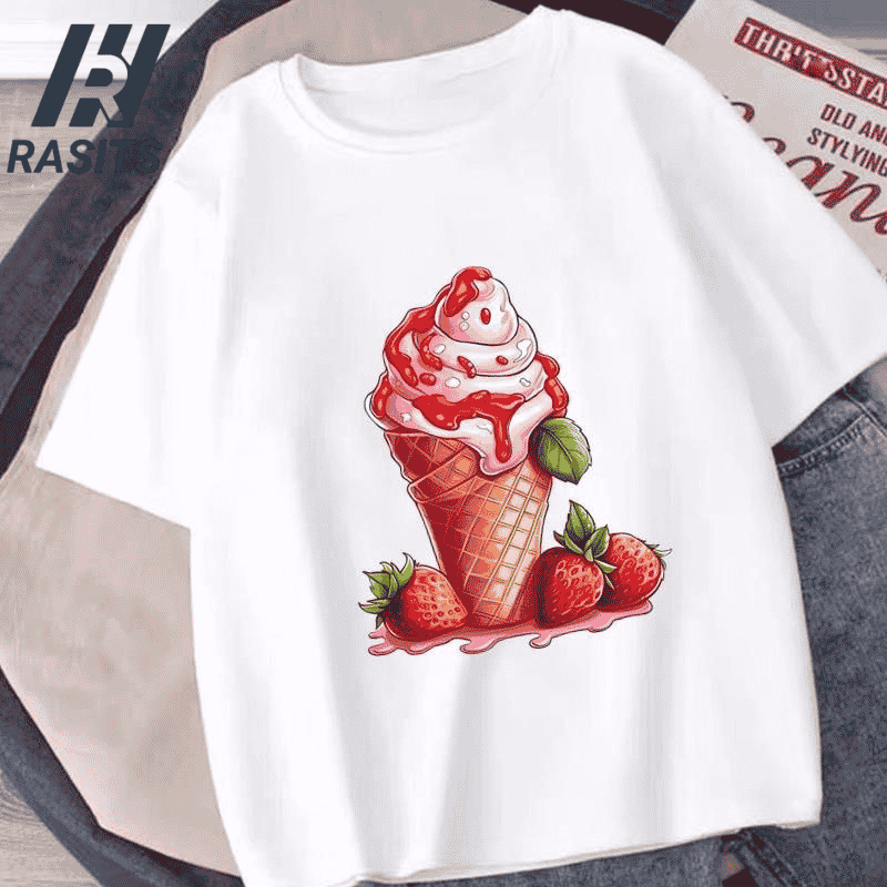 Floral Elegance Tee – 180+ GSM – Women’s Special Edition 3