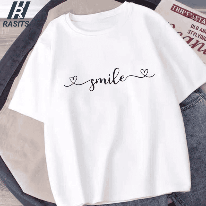 Floral Elegance Tee – 180+ GSM – Women’s Special Edition 7