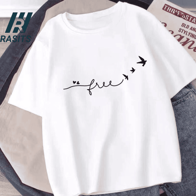 Floral Elegance Tee – 180+ GSM – Women’s Special Edition 12
