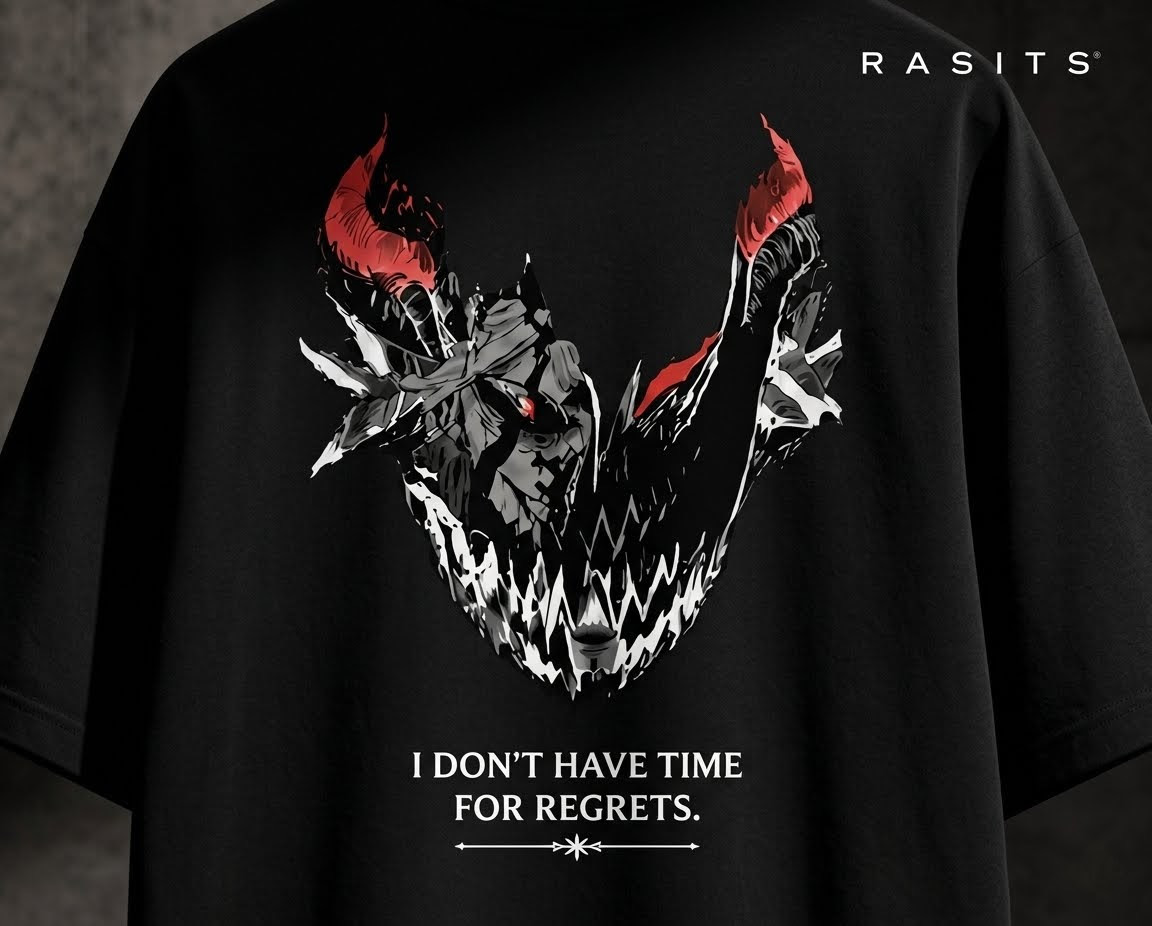 RASITS x Black Clover: Anti-Magic oversized Tee 7