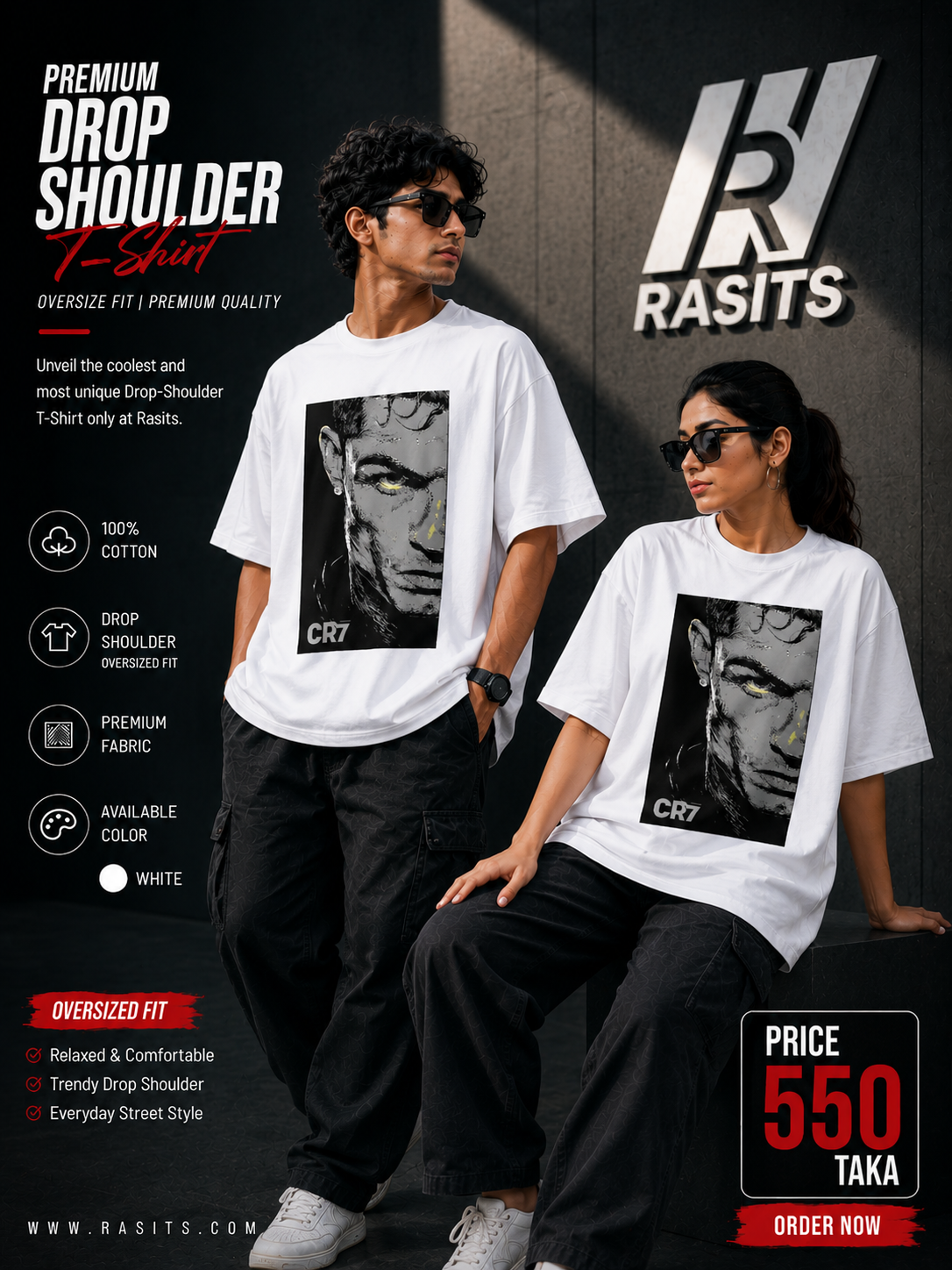 CR7 Collection Tee – 220 GSM Interlock – Wear Your Passion 6