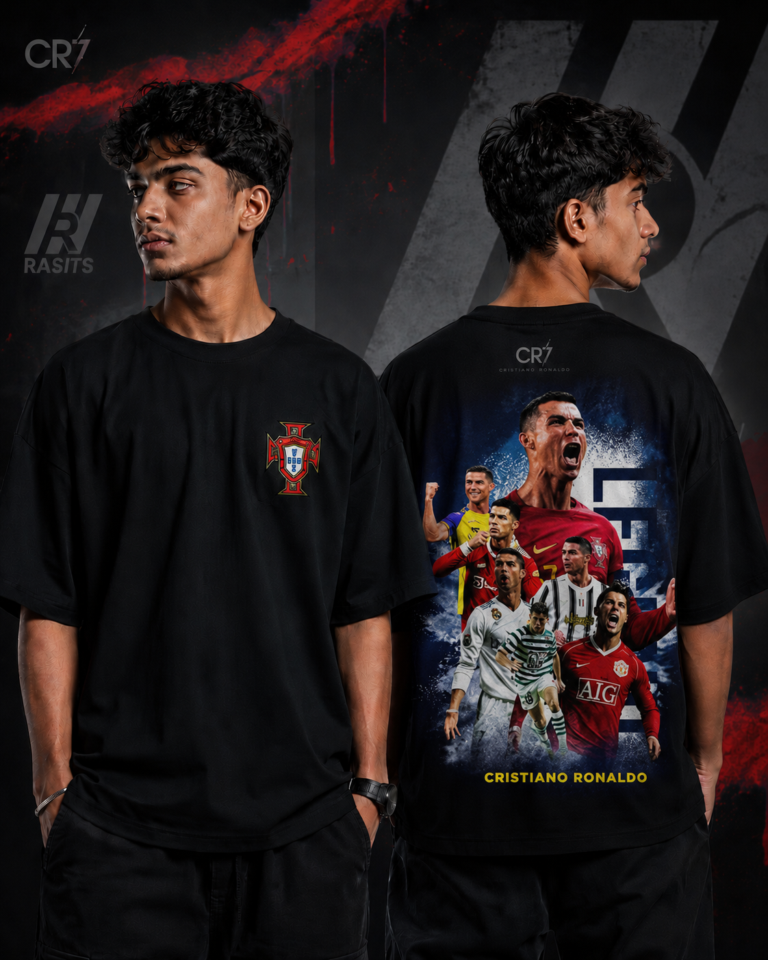 CR7 Collection Tee – 220 GSM Interlock – Wear Your Passion 14