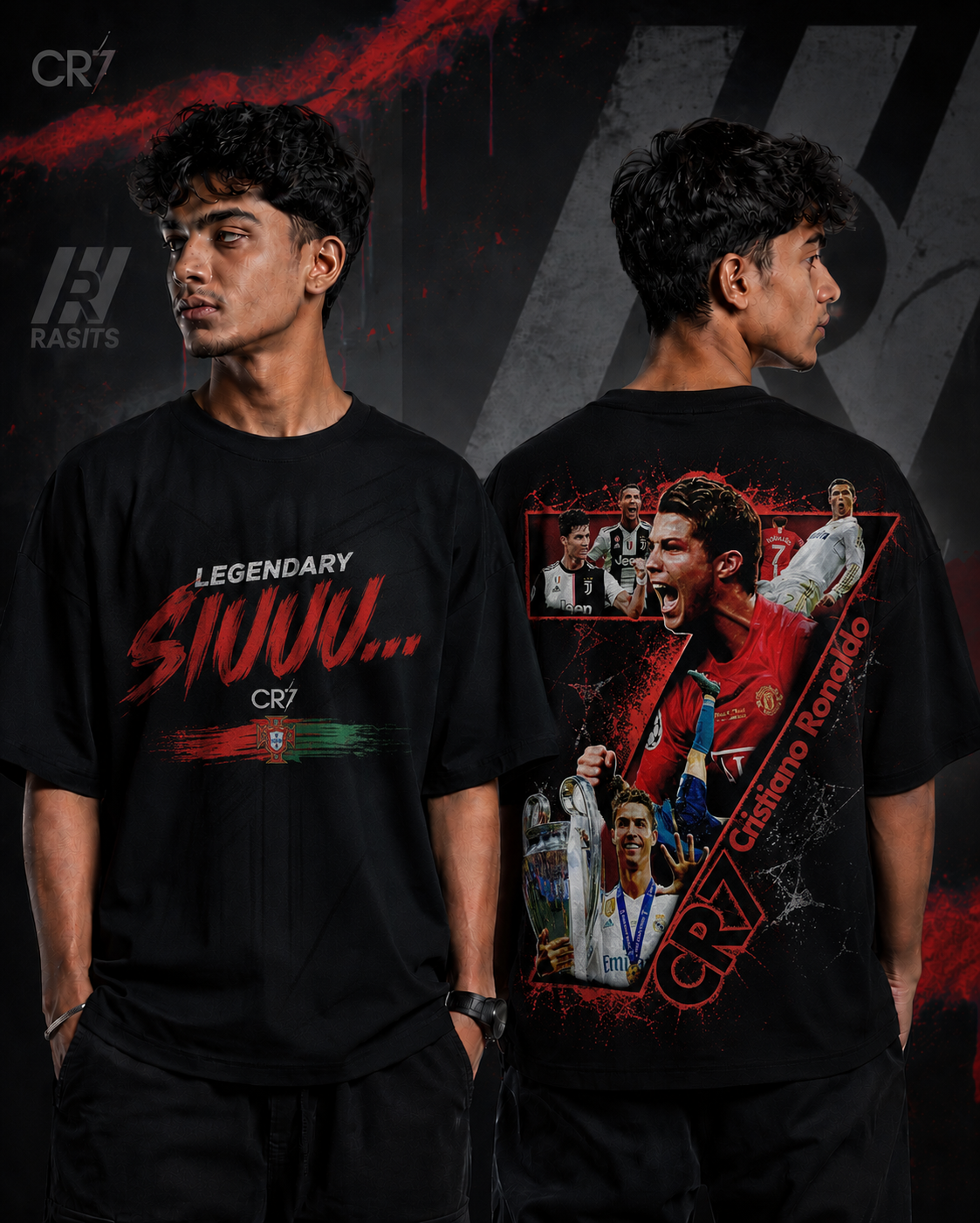 CR7 Collection Tee – 220 GSM Interlock – Wear Your Passion 16