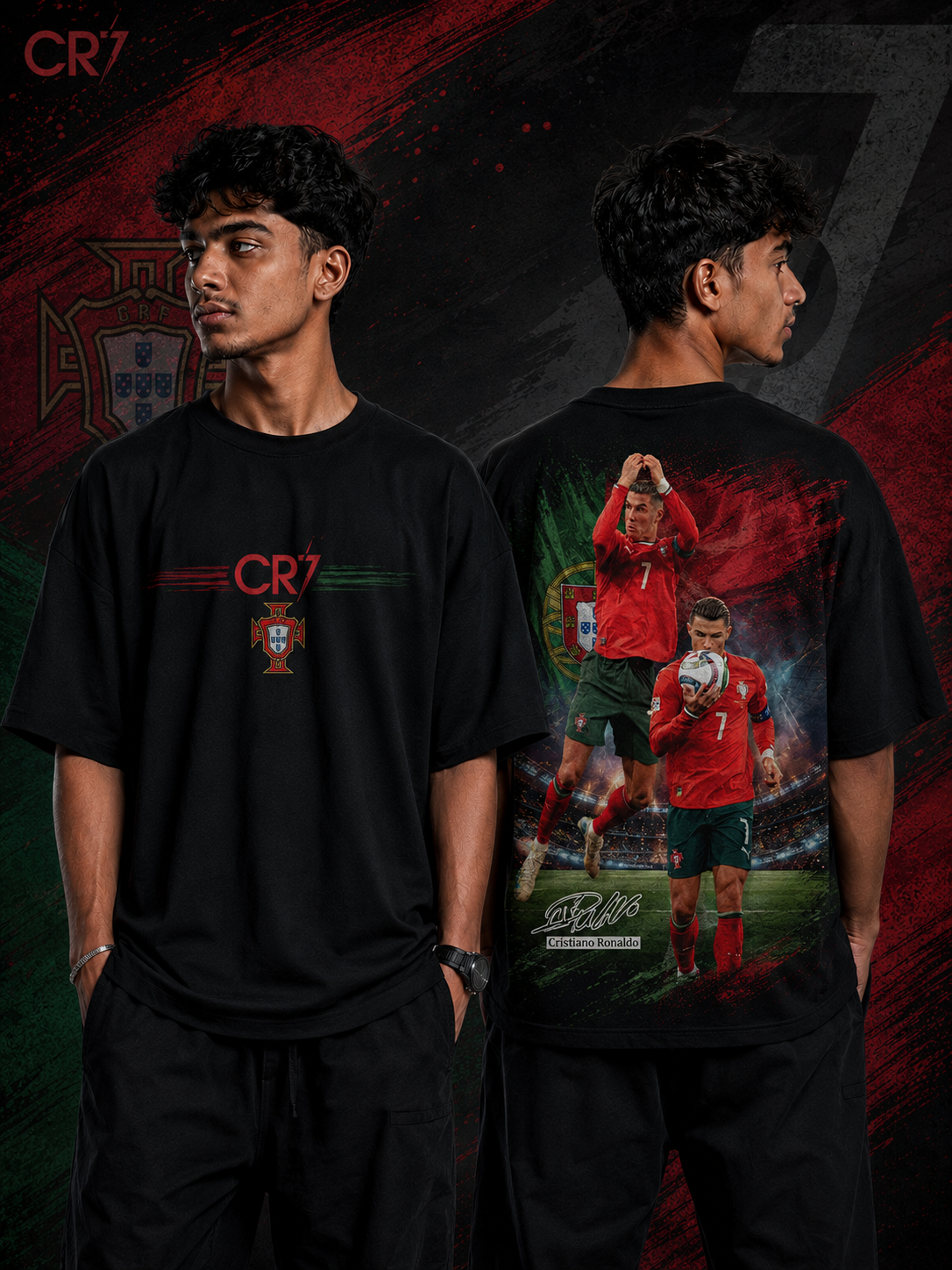 CR7 Collection Tee – 220 GSM Interlock – Wear Your Passion 18